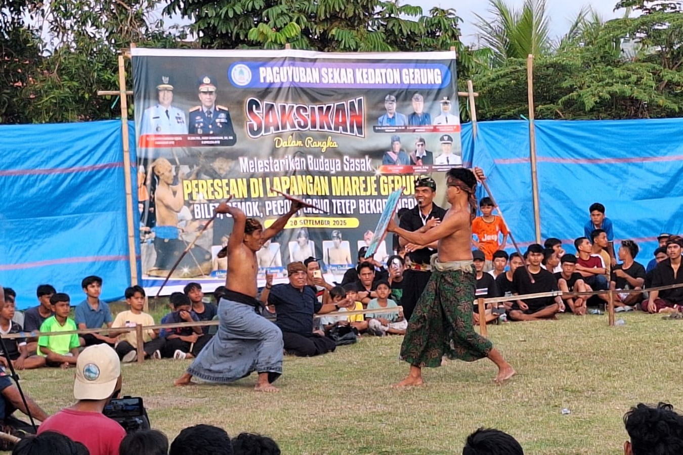 IMG-20250923-WA0199 Tradisi Peresean di Gerung Utara, Ajang Regenerasi Pepadu Sasak