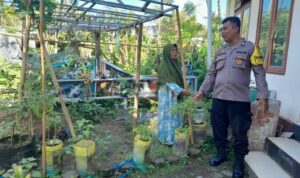 Polsek Batulayar Dorong Program Ketahanan Pangan lewat Edukasi di Senggigi