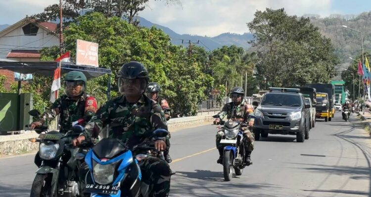 Sinergi TNI-Polri dan Pemda Lombok Barat Gelar Patroli Humanis