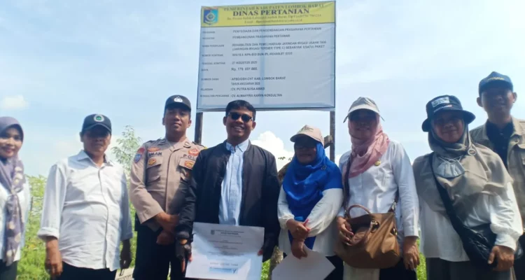 Sinergi Bhabinkamtibmas dan Pemda Lobar Wujudkan Ketahanan Pangan Desa