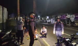 Aksi Tegas Sat Samapta Lombok Barat Redam Balap Liar di Bypass