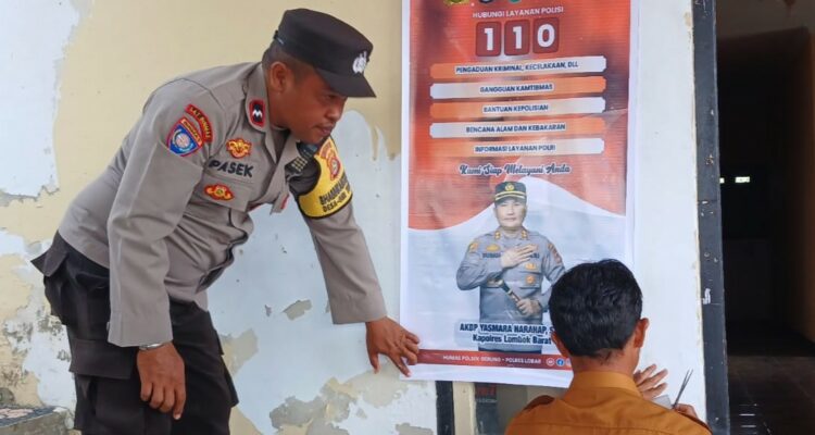 Call Center 110, Langkah Polsek Gerung Wujudkan Polisi Responsif dan Modern