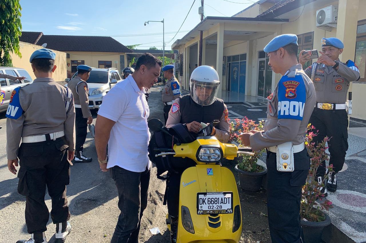 Aplikasi E-Teguran Humanis Ubah Wajah Pembinaan Polri di Lombok Barat